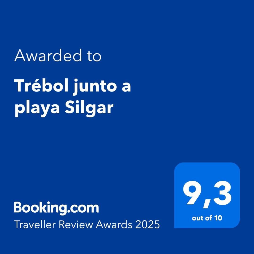 Trebol Junto A Playa Silgar Daire Sanxenxo Dış mekan fotoğraf